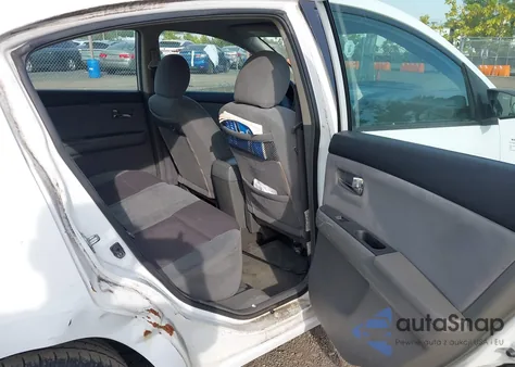 2007 Nissan Sentra 2.0S из США, поврежденный, VIN 3N1AB61E37L687535